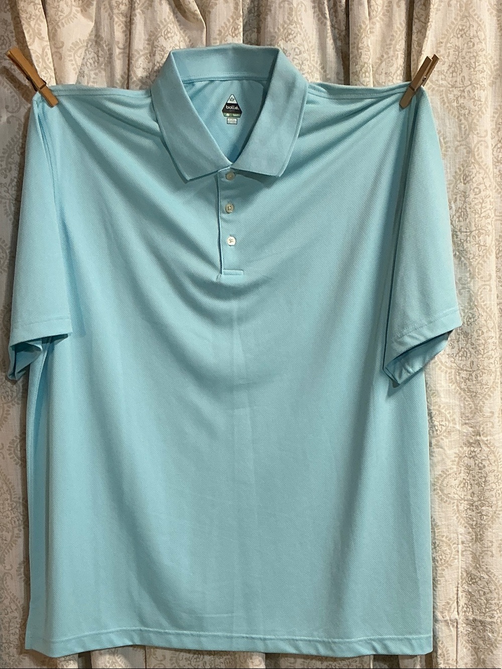 Bolle Golf Men's Aqua Polo Shirt